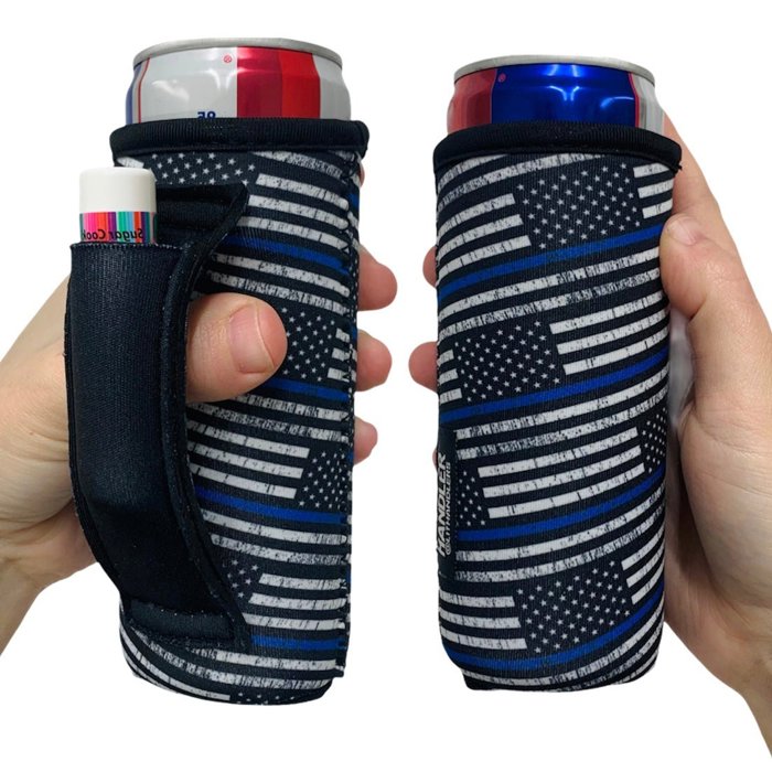 12oz Pocketed Slim Can Handler