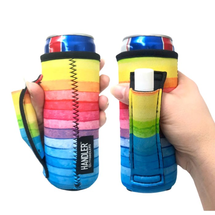 12oz Pocketed Slim Can Handler