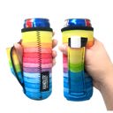 Rainbow Slim Can Handler 12oz Pocketed Slim Can Handler