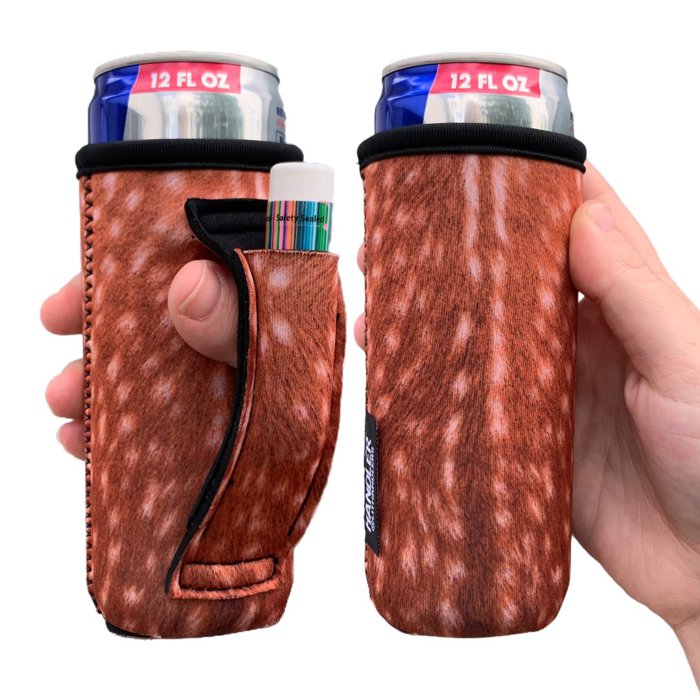 12oz Pocketed Slim Can Handler