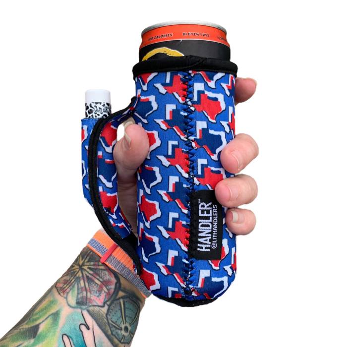 12oz Pocketed Slim Can Handler
