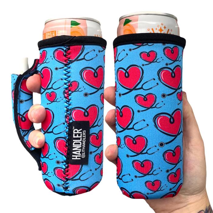 12oz Pocketed Slim Can Handler