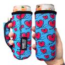 Love A Nurse Slim Can Handler 12oz Pocketed Slim Can Handler