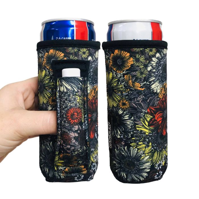 12oz Pocketed Slim Can Handler