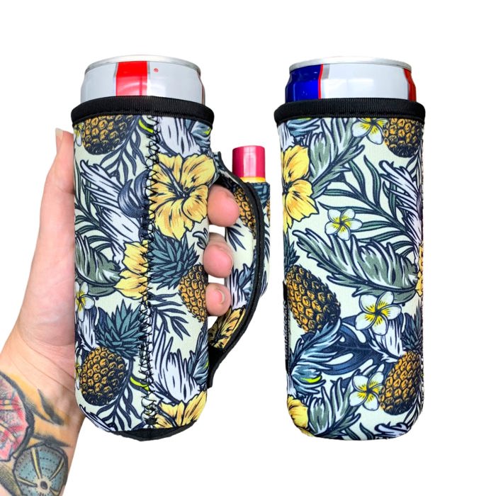 12oz Pocketed Slim Can Handler