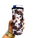 Cow Tippin' Slim Can Handler 12oz Pocketed Slim Can Handler