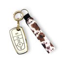 Cow Tippin Wristlet Keychain Wristlet Keychain
