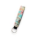 Hawaiian Flamingo Wristlet Keychain Wristlet Keychain