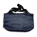 Black Leopard Neoprene Beach Tote