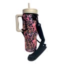 Blushing Leopard 40oz Carrying Sleeve 40oz Handled Tumbler Carrying Sleeve