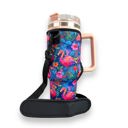 Bright Flamingo 40oz Carrying Sleeve 40oz Handled Tumbler Carrying Sleeve