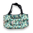 Coral Cactus Neoprene Beach Tote