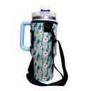 Green Cactus 40oz Carrying Sleeve 40oz Handled Tumbler Carrying Sleeve