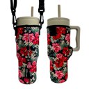 Hibiscus 40oz Carrying Sleeve 40oz Handled Tumbler Carrying Sleeve