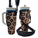 Leopard 40oz Carrying Sleeve 40oz Handled Tumbler Carrying Sleeve