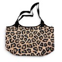 Leopard Neoprene Beach Tote