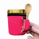 Neon Pink Pint Ice Cream Handler