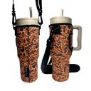 Old School Camo 40oz Carrying Sleeve 40oz Handled Tumbler Carrying Sleeve