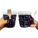Pink Ribbon Pint Ice Cream Handler