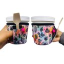 Summer Cactus Pint Ice Cream Handler