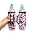Cowboy Santa Water Bottle Handler 16oz Water Bottle & 24oz Can Handler