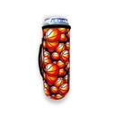 Basketball Water Bottle Handler 16oz Water Bottle & 24oz Can Handler