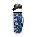 Rocket Ships Water Bottle Handler 16oz Water Bottle & 24oz Can Handler