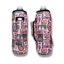 Preppy Halloween Water Bottle Handler 16oz Water Bottle & 24oz Can Handler