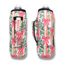 Christmas Bows Water Bottle Handler 16oz Water Bottle & 24oz Can Handler