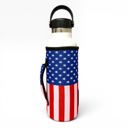 USA Water Bottle Handler 16oz Water Bottle & 24oz Can Handler