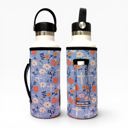 Petals & Praise Water Bottle Handler 16oz Water Bottle & 24oz Can Handler