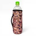 Oilfield Camo Water Bottle Handler 16oz Water Bottle & 24oz Can Handler