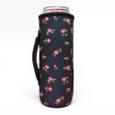 Cottage Rose Water Bottle Handler 16oz Water Bottle & 24oz Can Handler