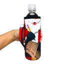 Santa's List Water Bottle Handler 16oz Water Bottle & 24oz Can Handler