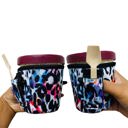 Watercolor Leopard Pint Ice Cream Handler