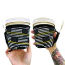 Yellow Line Pint Ice Cream Handler