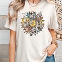  It Is Well With My Soul Sunflower Graphic Tee Boho Floral Christian Faith Shirt Vintage Distressed Inspirational T-Shirt