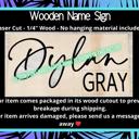  A little wildflower is on the way Wooden Sign