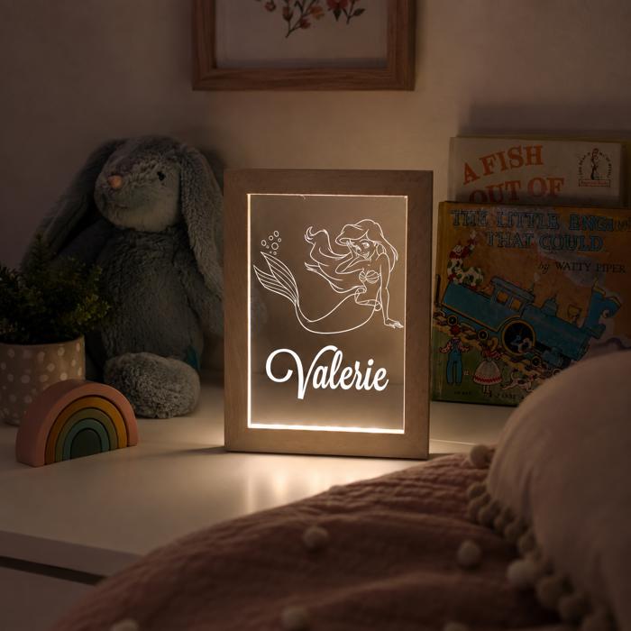 Kids Personalized Acrylic Night Light Frame
