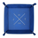 J X T Personalized Leather Tray for Dad