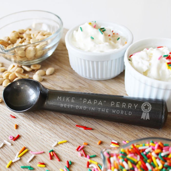 Dad Personalized Ice Cream Scoops 