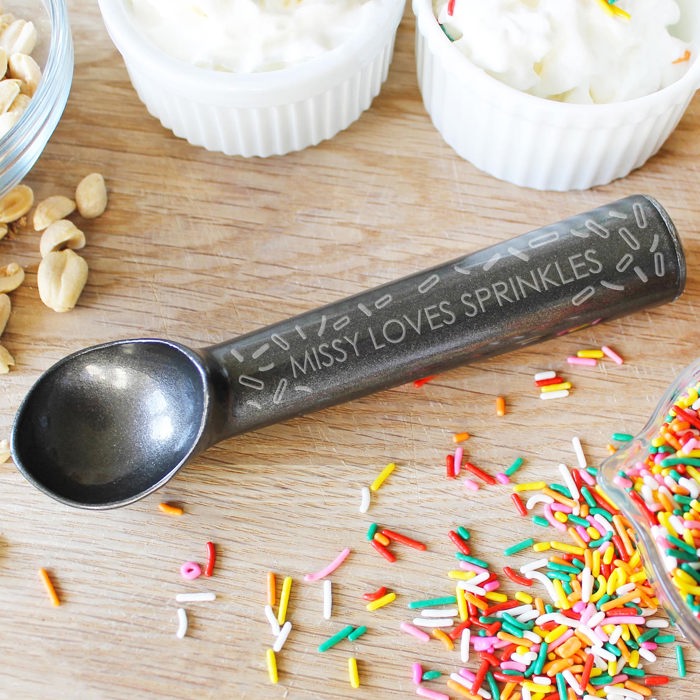 Dad Personalized Ice Cream Scoops 