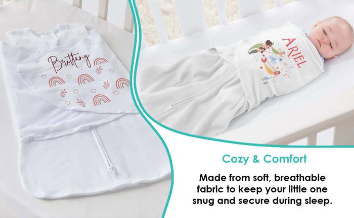 Personalized Swaddle Sleep Sack