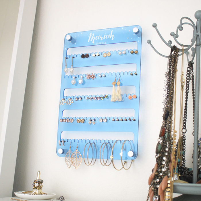 Personalized Jewelry Wall Mount