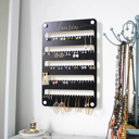 Black MDF Personalized Jewelry Wall Mount