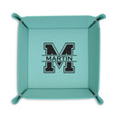 Martin Personalized Leather Tray for Dad