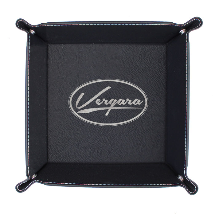 Personalized Leather Tray for Dad