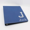 Jack Personalized Leather Binder