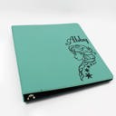 Princess Personalized Leather Binder