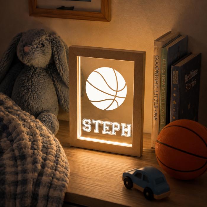 Kids Personalized Acrylic Night Light Frame
